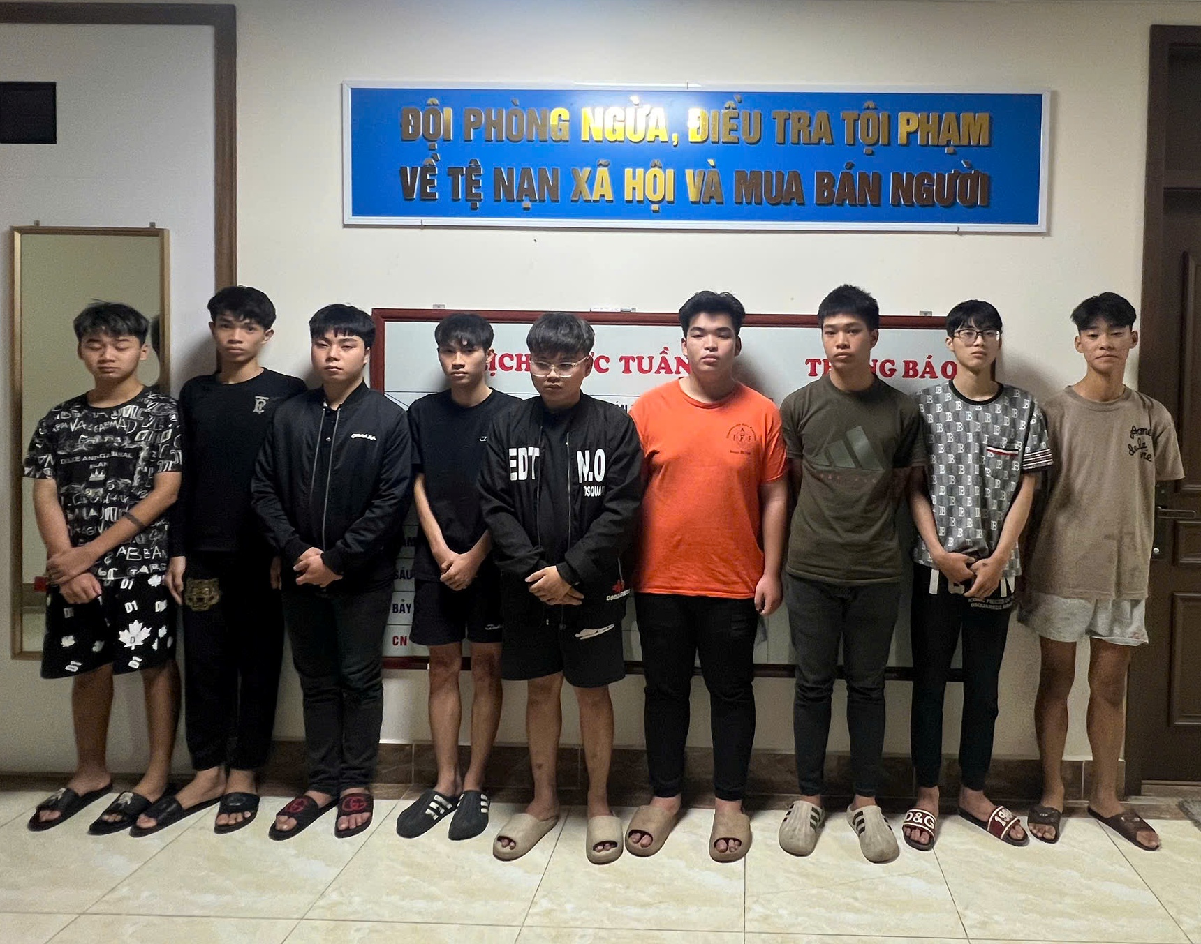 Phòng Cảnh sát hình sự: Điều tra, giải quyết 22 đối tượng Gây rối trật tự công cộng